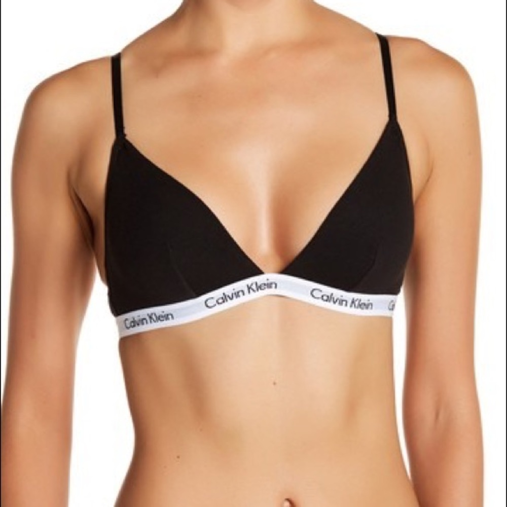 CALVIN KLEIN triangle bralette
